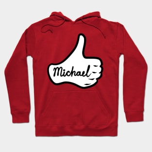 Men name Michael Hoodie